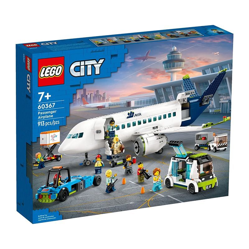 百亿补贴：LEGO 乐高 城市系列 60367 客运飞机 461元