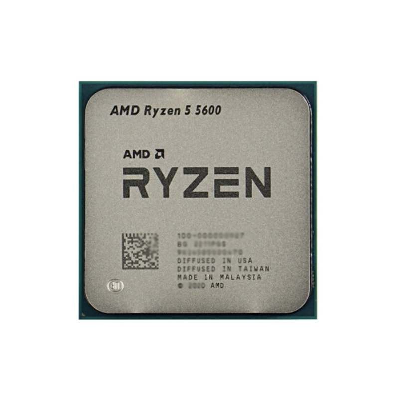 AMD 锐龙R5-5600 CPU 3.6GHz 6核12线程 557.25元