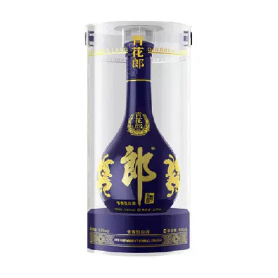 88vip：郎酒 青花郎 53度 酱香型白酒 500ml 单瓶装 819.43元+淘金币（返30元卡后