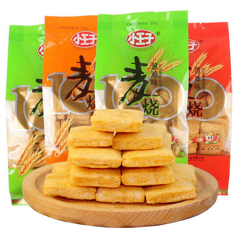 others 其他 小王子 小王子麦烧 100g*3包 葱油味+龙虾味+海苔味 9.85元（需用券