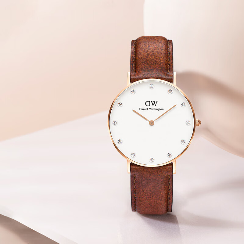 Daniel Wellington 满天星棕色腕表 DW00100075 ￥486.41