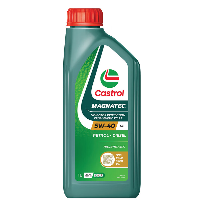 Castrol 嘉实多 全合成机油 磁护 5W-40 C3 SP 1L 亚太版 30.6元（需买6件，共183.58