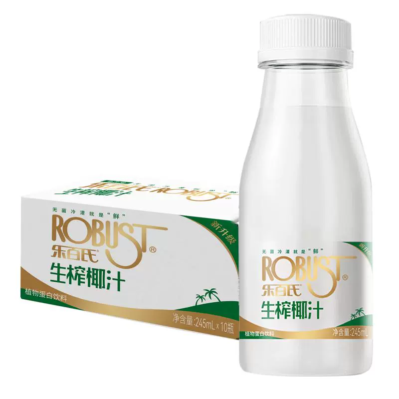 Robust 乐百氏 生榨椰汁245ml*10瓶 ￥22.89