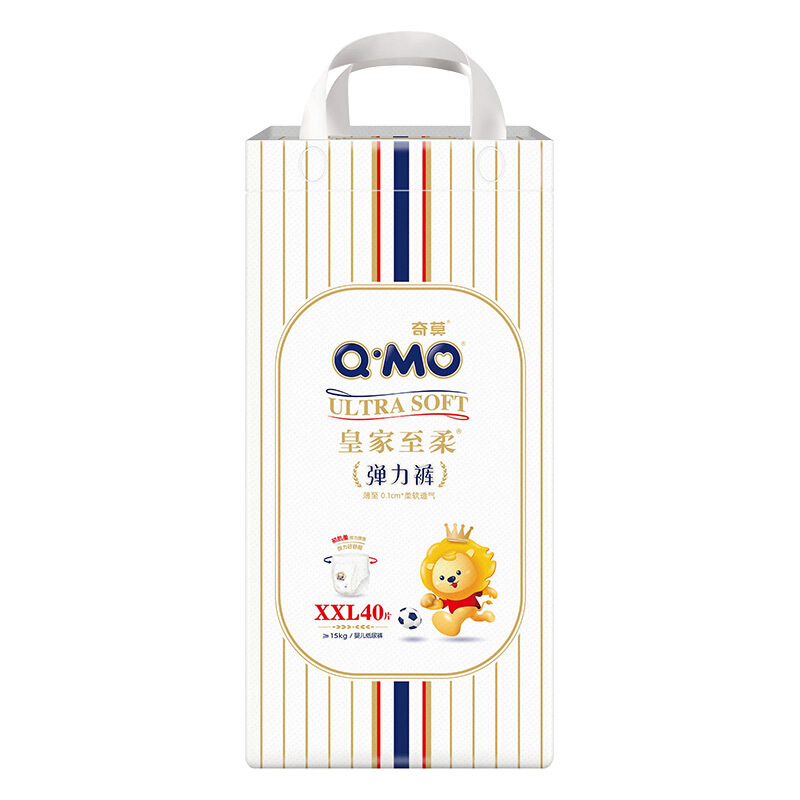 20点开始：Q·MO 奇莫 皇家至柔系列 拉拉裤 L-3XL 64.5元（需用券）