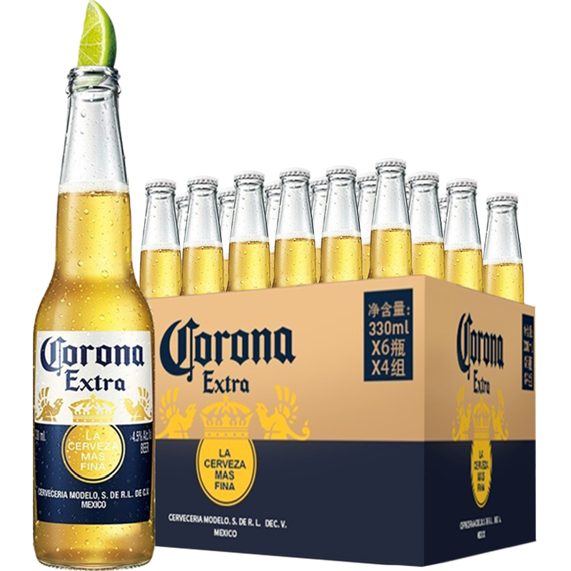 Corona 科罗娜 啤酒 330ml*24瓶 ￥119