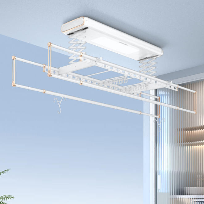 HOTATA 好太太 D-3130S 智能电动晾衣架 2.18m 白色+卢浮金 999元（需用券）