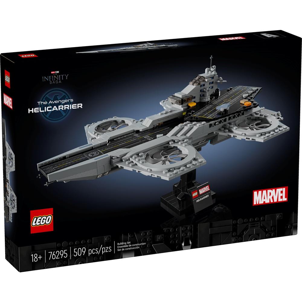 LEGO 乐高 Marvel漫威超级英雄系列 76295 复仇者联盟天空母舰 464.55元