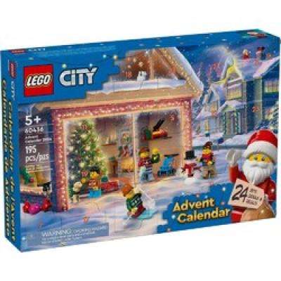 新品发售、88VIP：LEGO 乐高 City城市系列 60436 2024 年圣诞倒数日历 170.05元包邮