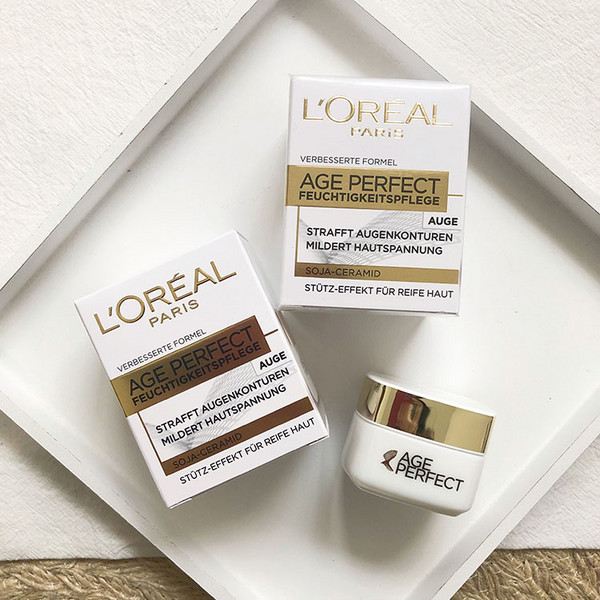 l"oreal paris 巴黎欧莱雅 age perfect 金致臻颜抗衰老眼霜 15ml(德