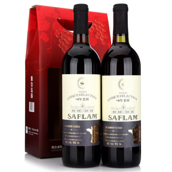 SAFLAM 西夫拉姆 红酒 酒堡8年树龄赤霞珠 干红葡萄酒 750ml 36.75元（需买2件，