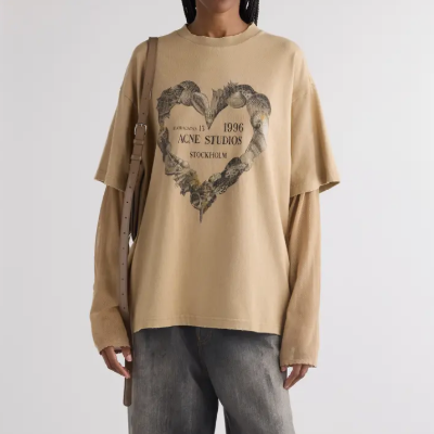 Acne Studios 徽標長袖衛衣 6折 $282（約2035.93元）