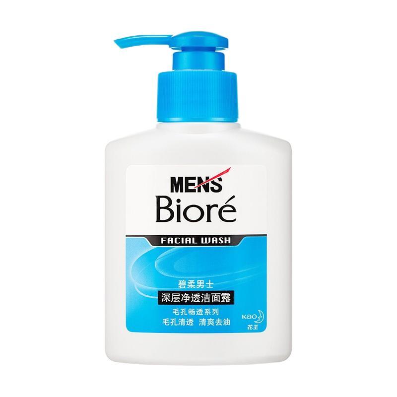 Bioré 碧柔 毛孔畅透系列 男士深层净透洁面露 150ml 26.24元