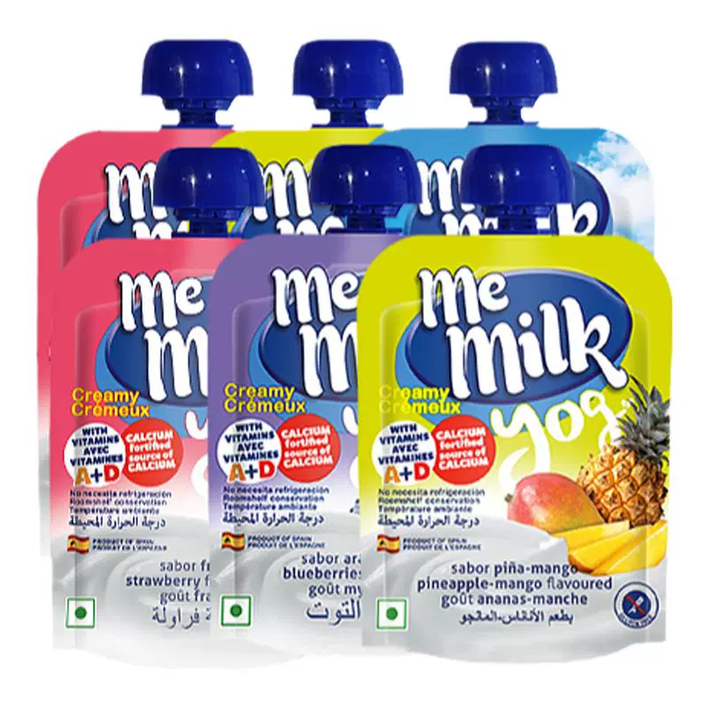 memilk 儿童酸奶 90g*4袋 ￥9.9