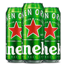 Heineken 喜力 经典 11.4ºP 黄啤 500ml*3听 ￥14.9