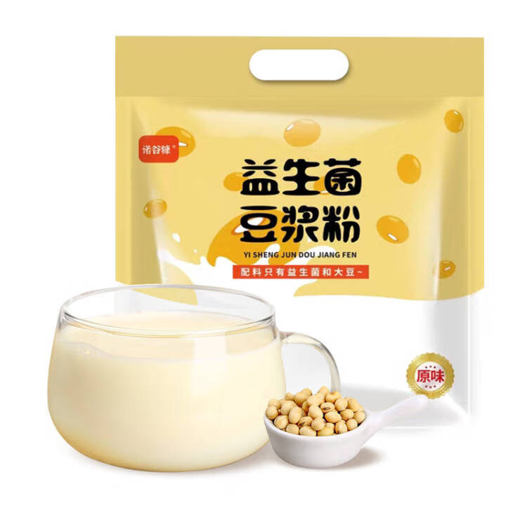 诺谷糠 益生菌豆浆粉 1袋/240克 9.78元（需用券）