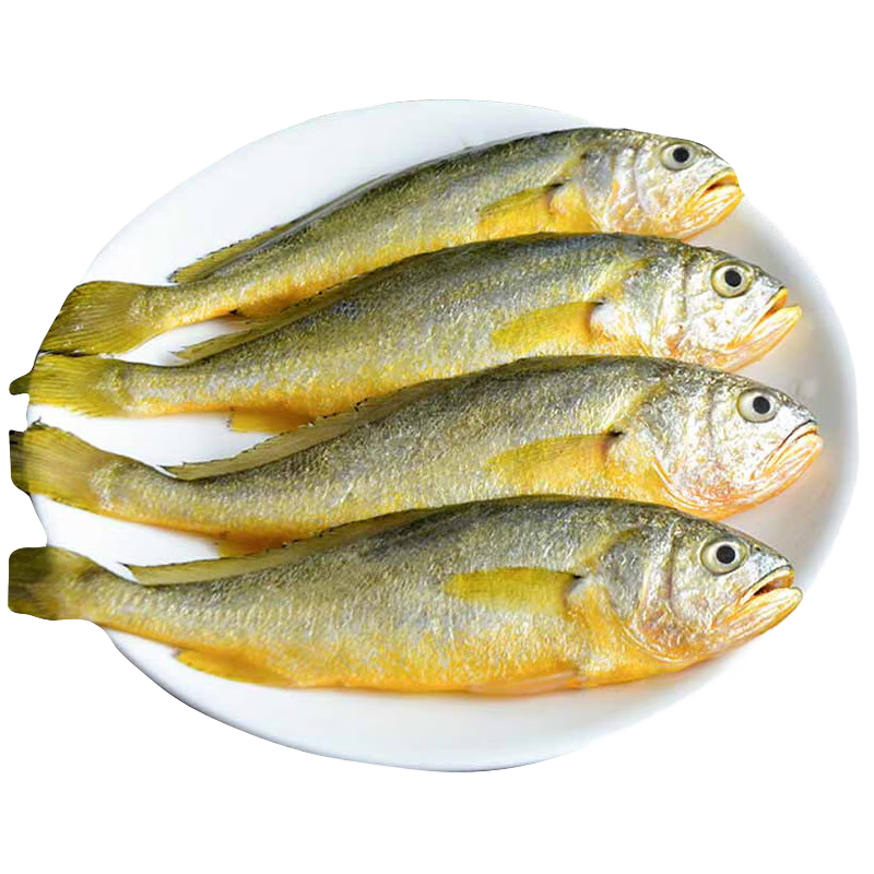 简鲜 东海冷冻活冻小黄花鱼 海鲜水产 1000g 袋装 29.8元(需领券，合14.90元/件)