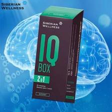 俄奥委会合作品牌，Siberian Wellness IQ Box 2-1补脑胶囊2粒*30袋*2盒 89元包邮包税