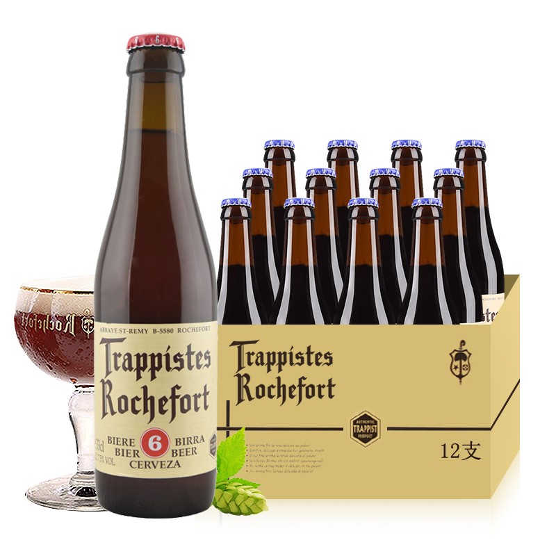 Trappistes Rochefort 罗斯福 6号 精酿啤酒 330ml*12支 140.93元（需用券）