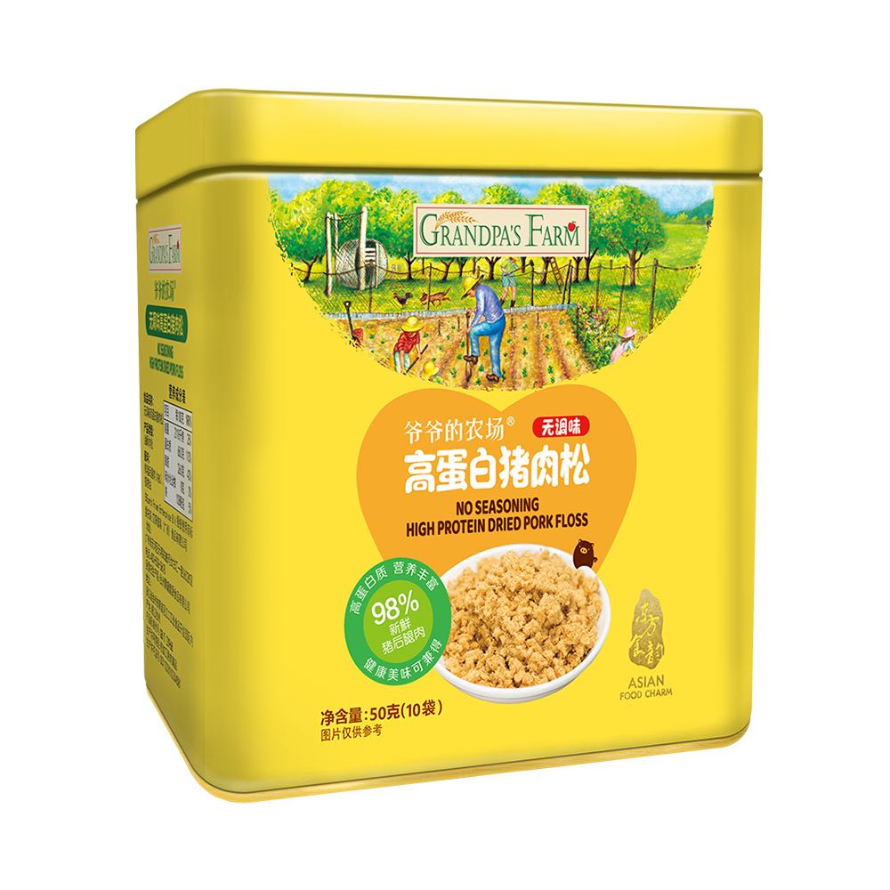 Grandpa's Farm 爷爷的农场 高蛋白猪肉松 50g 48.14元