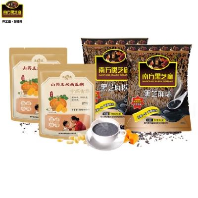 PLUS会员：南方黑芝麻 原味黑芝麻糊315g*2+南瓜糊280g*2 29.65元包邮（需领券）