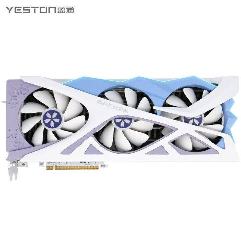 yeston 盈通 樱瞳花嫁 RX7800XT D6 独立显卡 16GB 3127元（需用券）