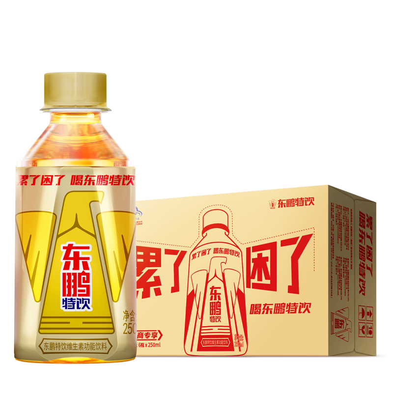 东鹏特饮 维生素功能饮料250ml*24瓶 47.65元（需领券）