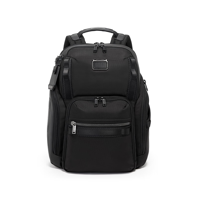 TUMI 途明 ALPHA BRAVO系列 男女同款黑色防弹尼龙背包0232789D 2671.55元（需用券）