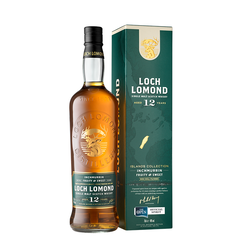 Loch Lomond 罗曼湖 迈伦岛12年苏格兰威士忌酒英国进口 387.6元