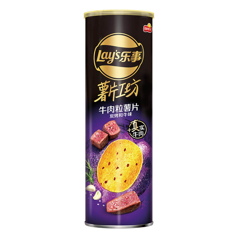 Lay's 乐事 薯片工坊 碳烤和牛口味 90g 8.9元