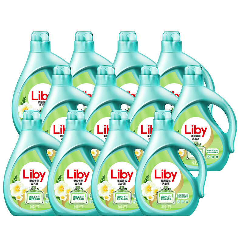 Liby 立白 柔顺香氛洗衣液 清新小苍兰 29.9元（需用券）