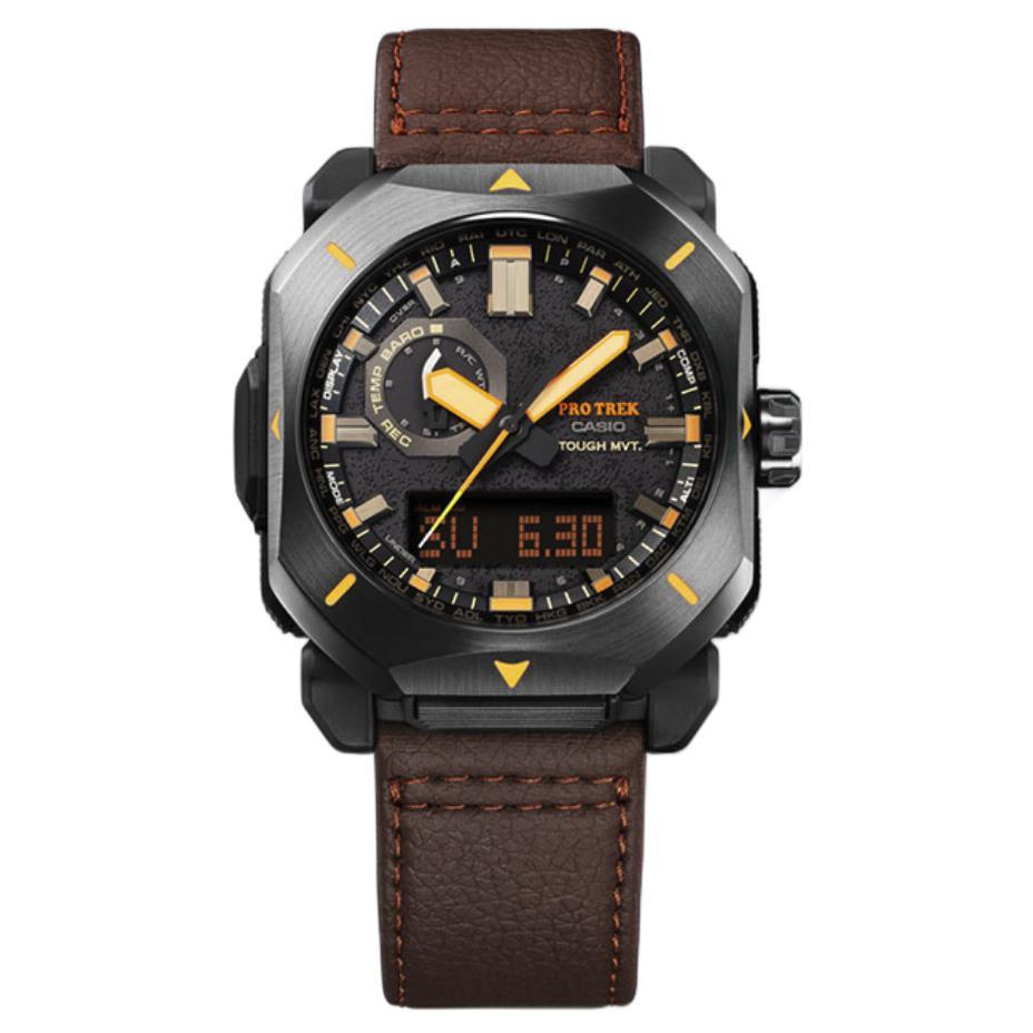 CASIO 卡西欧 PRO TREK FIELD SURVIVOR系列 44.8毫米太阳能电波腕表 PRW-6900YL-5 2115.25