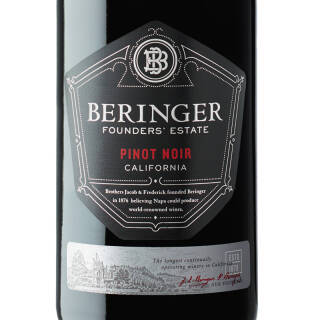 beringer 贝灵哲 创始者庄园系列 黑皮诺 干红葡萄酒 750ml*2件 174.