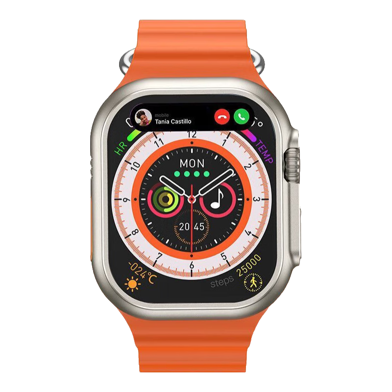 S9Ultra2智能手表运动手表iWatch9 49毫米表盘-黑色海洋表带 49元（需领券）