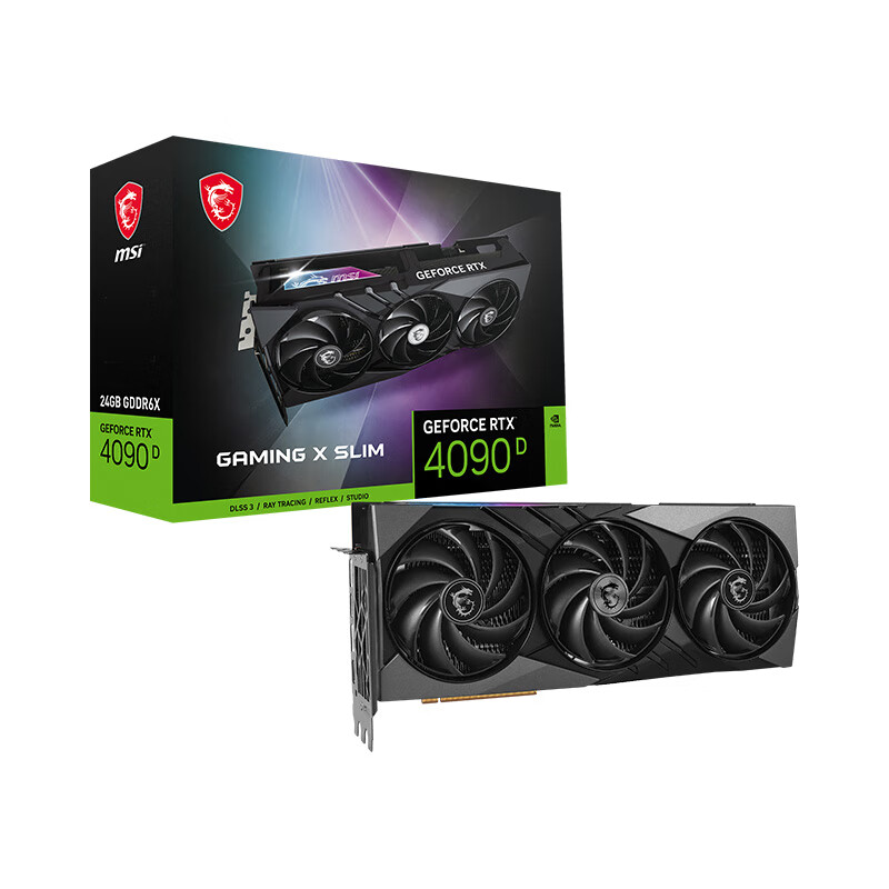 MSI 微星 魔龙 GeForce RTX 4090 D 24G GAMING X SLIM 显卡 14304.01元（需用券）