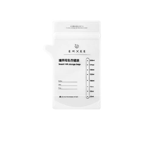 EMXEE 嫚熙 一次性储奶袋 双轨密封 200ml 70片 26.9元（需用券）