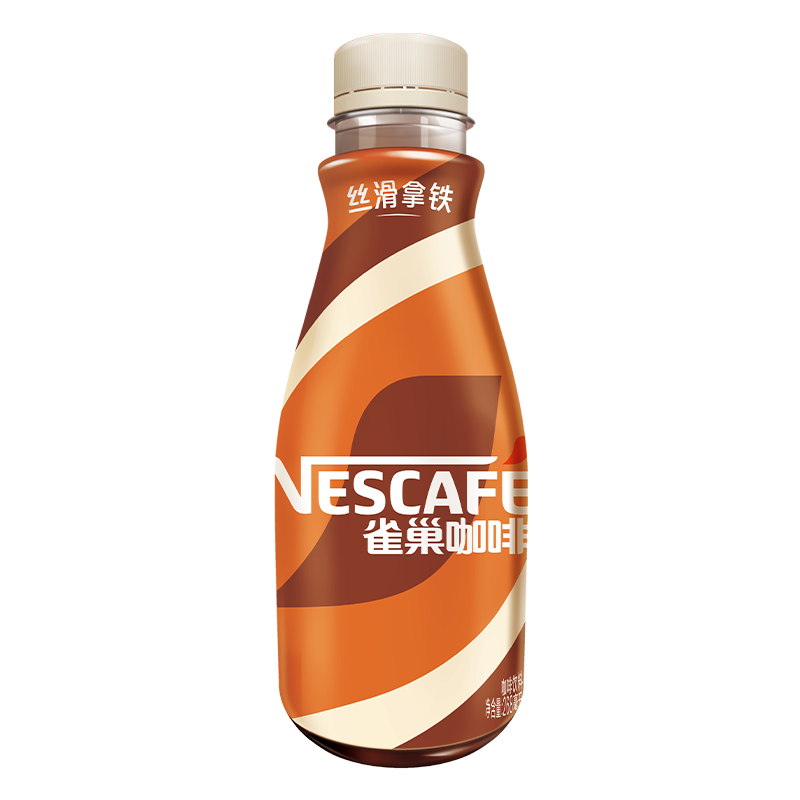 Nestlé 雀巢 即饮咖啡丝滑拿铁268ml*15瓶+3瓶（18瓶装） 59.4元