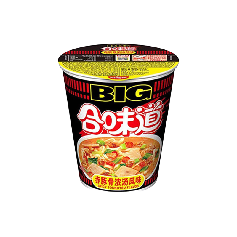 PLUS会员：CUP NOODLES 合味道 BIG 方便面 海鲜风味/赤豚骨浓汤风味/五香牛肉风