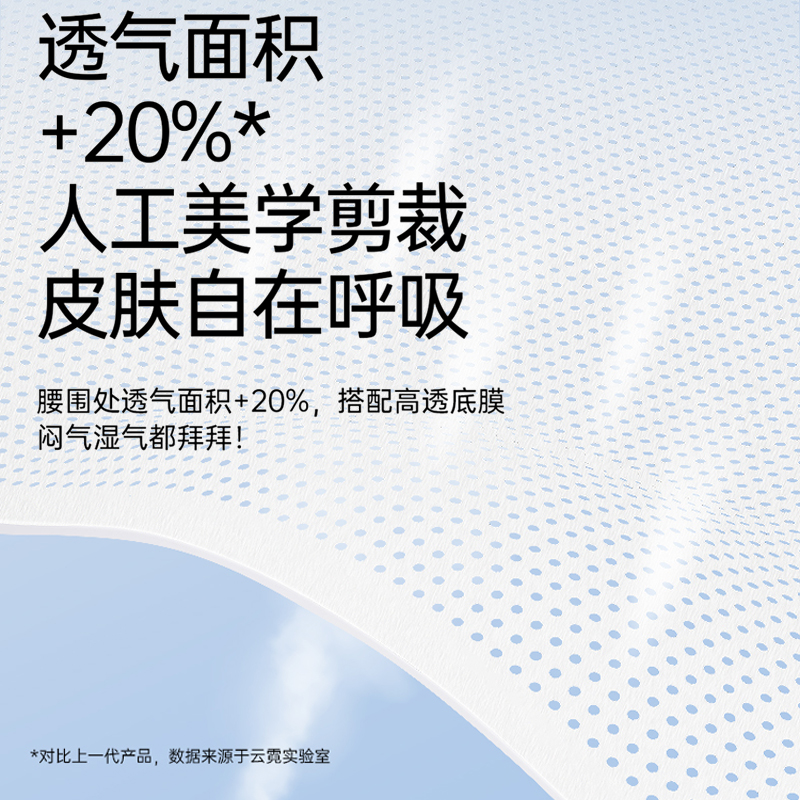 碧芭宝贝云霓白小丫安睡裤超薄透气夜用安心裤8条 14.9元