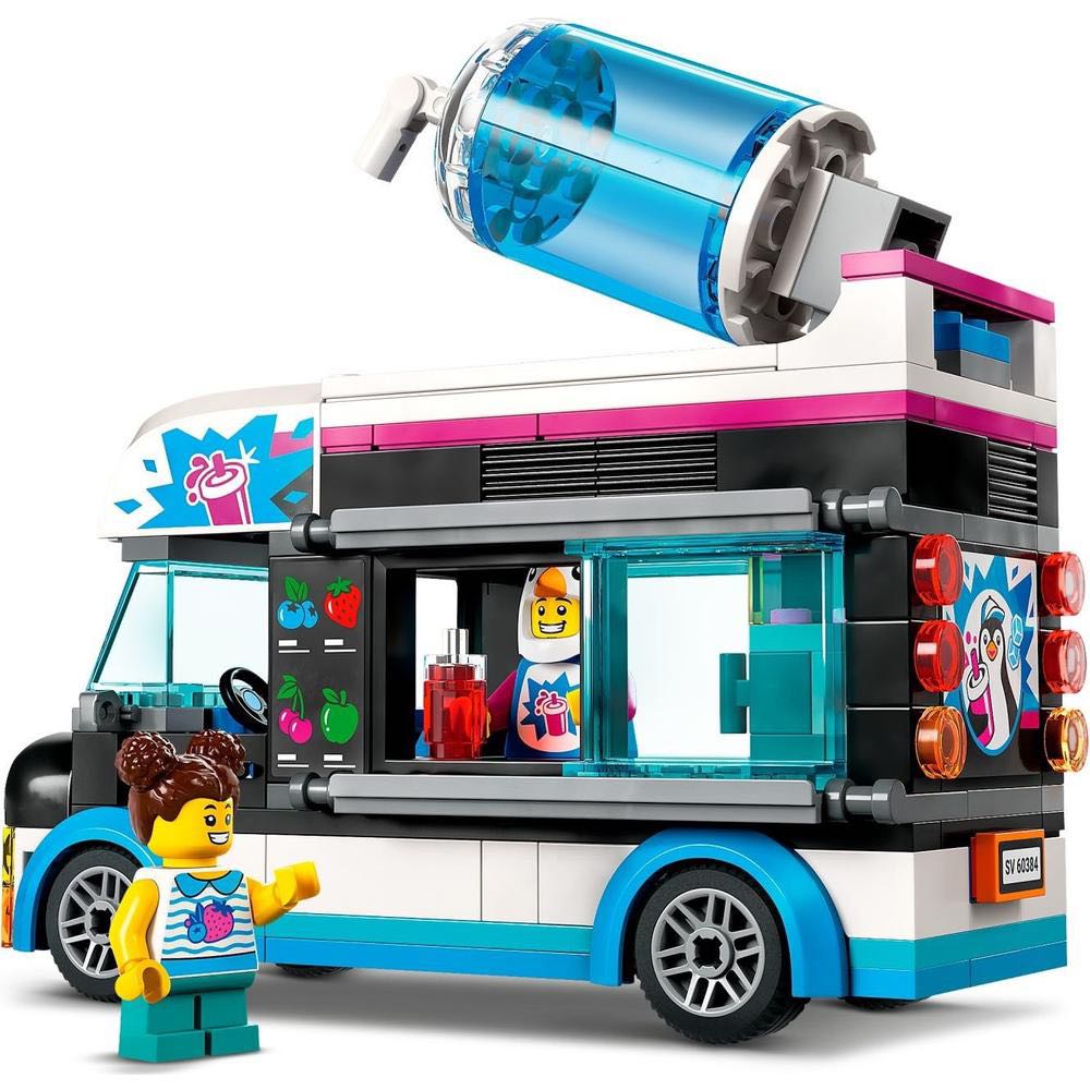 LEGO 乐高 City城市系列 60384 企鹅人冰沙车 126.62元