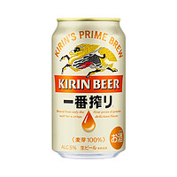 KIRIN 麒麟 一番榨生啤酒 350ml ￥39.88