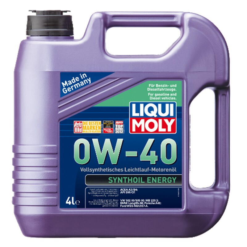 LIQUI MOLY 力魔 旗舰系列 0W-40 SM级 PAO类全合成基础油 4L 528元（需用券）