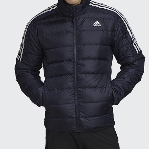 adidas 阿迪达斯 Essentials 男子运动羽绒服 GH4594 传奇墨水蓝 299元