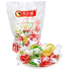 PLUS会员：马大姐 传统酸三色500g 网红怀旧美食糖果北京特产休闲零食 16.07元