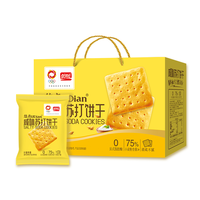 盼盼 咸味苏打饼干 800g 13.9元（需用券）