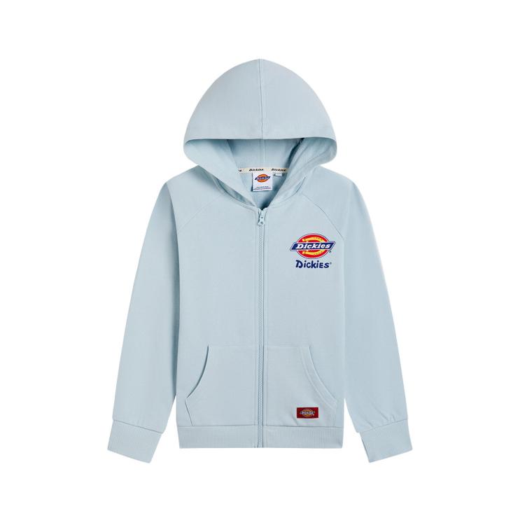 Dickies 帝客 儿童连帽拉链男童卫衣开衫女童外套早秋款中大童装纯棉童装 139