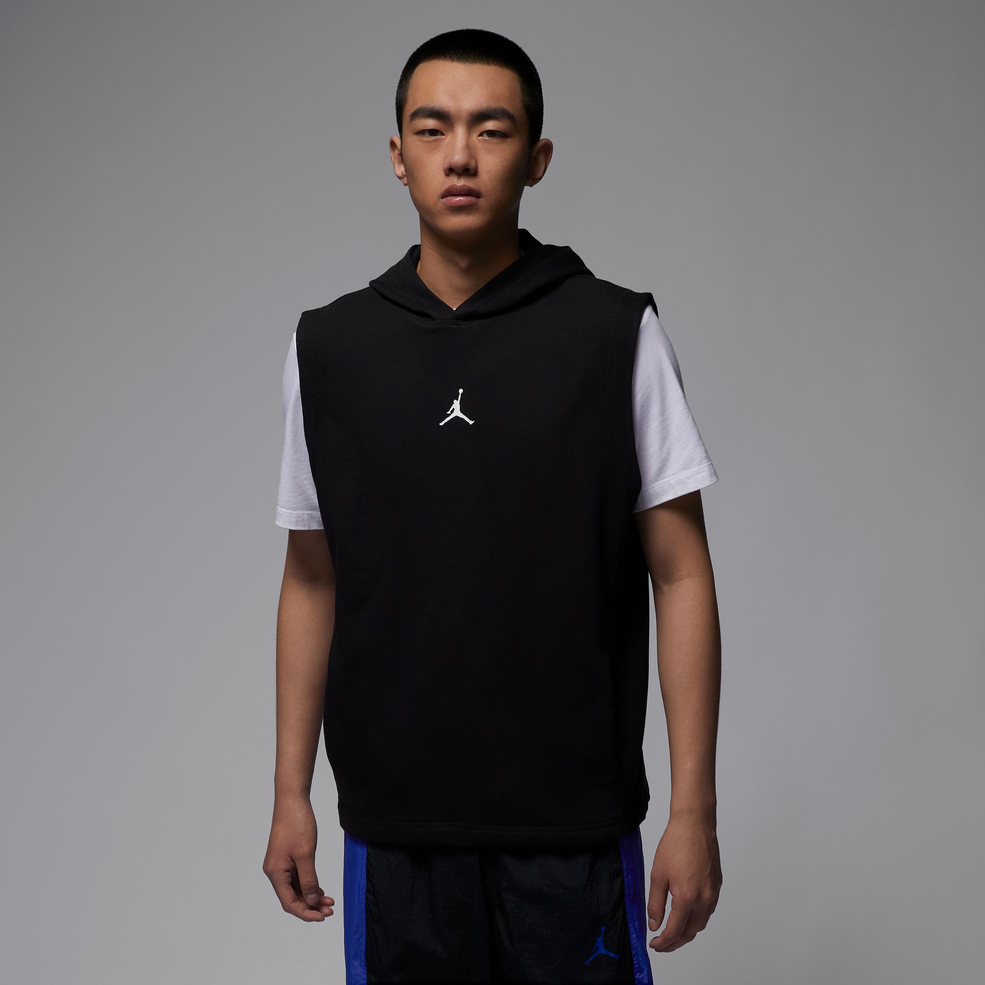 NIKE 耐克 Jordan官方耐克乔丹DRI-FIT男子针织无袖连帽衫夏季运动DZ0572 184.25元