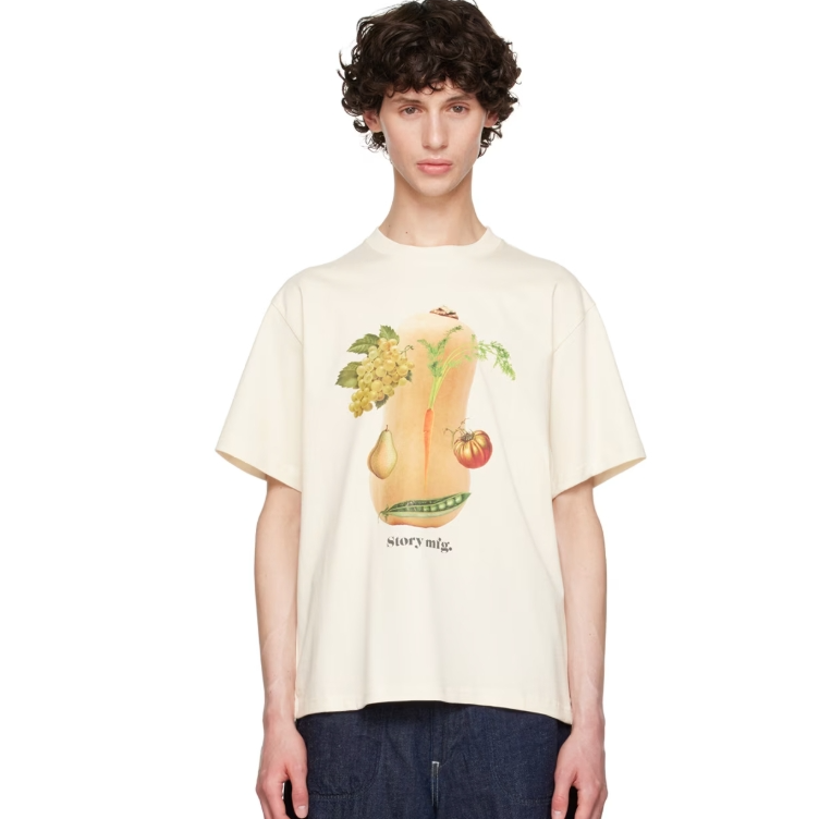 Story mfg. 米色 Grateful T 恤 5折 $60（约432.21元）