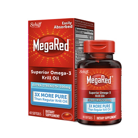 Schiff 旭福 MegaRed 500mg 磷虾油 40粒 126元（需用券）