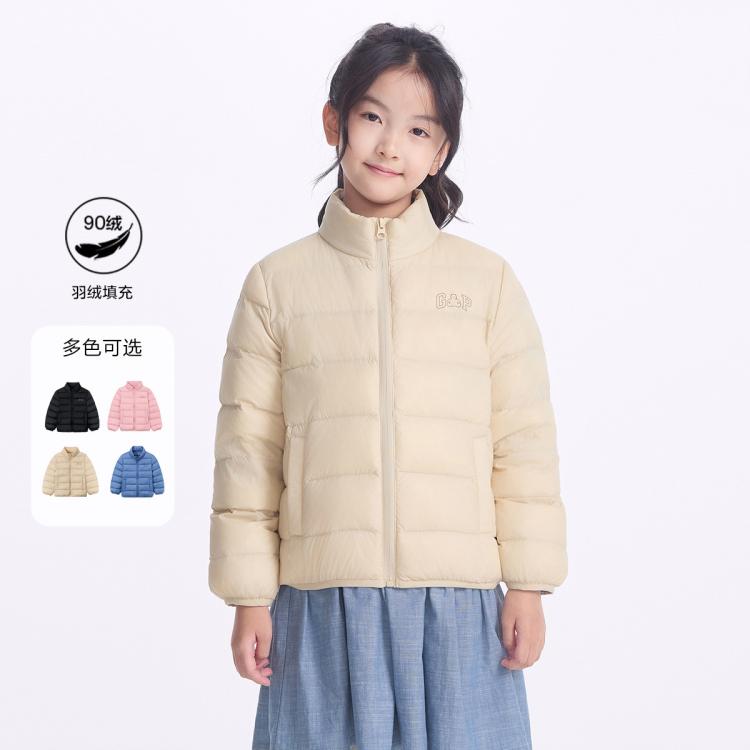 Gap 盖璞 儿童小熊logo立领羽绒服 657088 169元包邮