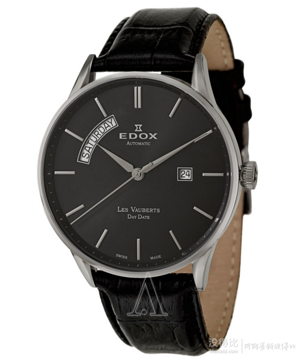 00元 edox 依度 les vauberts系列 83010-3n-nin 自动机械男表